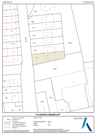 Floorplan - Bosstraat 80, 6291 CK Vaals