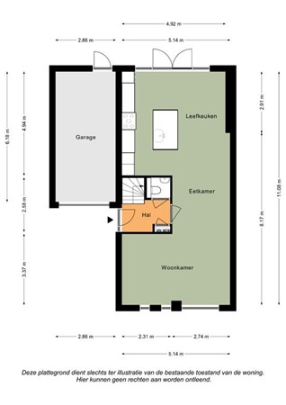 Floorplan - Groeneweg 33, 6271 BR Gulpen