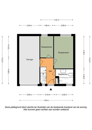 Floorplan - Ir Em Mélottestraat 15, 6291 HD Vaals