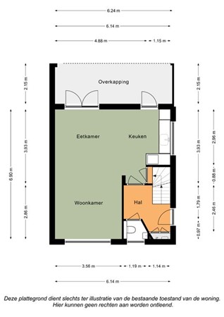 Floorplan - St Martinusstraat 15, 6294 AA Vijlen
