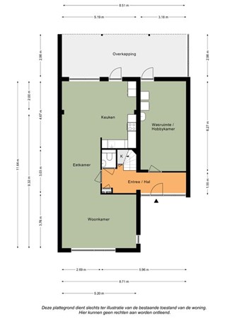 Floorplan - Engelsdalstraat 33, 6277 NG Slenaken