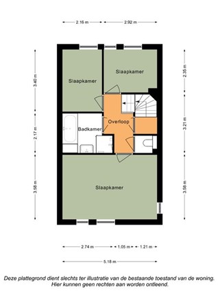 Floorplan - Engelsdalstraat 33, 6277 NG Slenaken