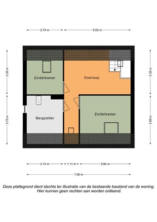 Floorplan - Mesweg 11, 6287 BG Eys