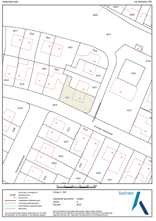 Floorplan - Prinses Christinastraat 42, 6271 CA Gulpen