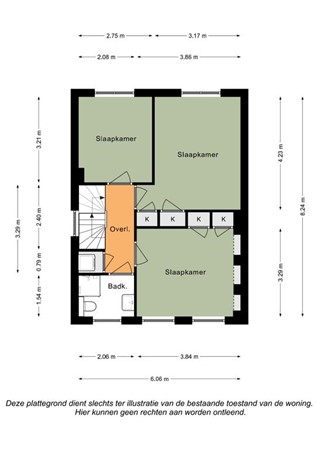 Floorplan - Grachtstraat 30, 6305 AN Schin op Geul
