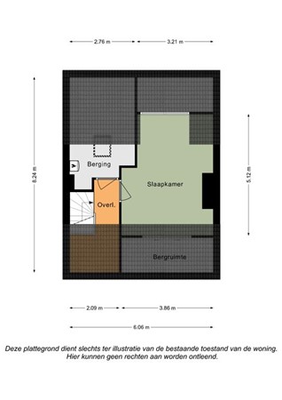Floorplan - Grachtstraat 30, 6305 AN Schin op Geul