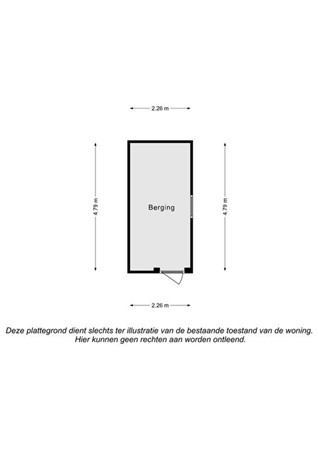Floorplan - Grachtstraat 30, 6305 AN Schin op Geul