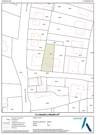 Floorplan - Einderstraat 1, 6286 BJ Wittem