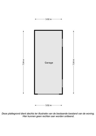 Floorplan - Einderstraat 1, 6286 BJ Wittem