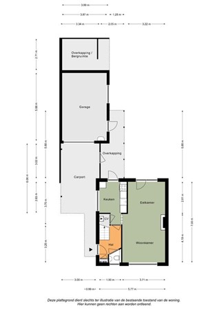 Floorplan - Hoebigerweg 59, 6287 AS Eys