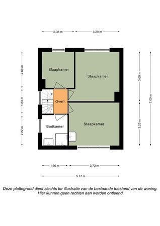 Floorplan - Hoebigerweg 59, 6287 AS Eys