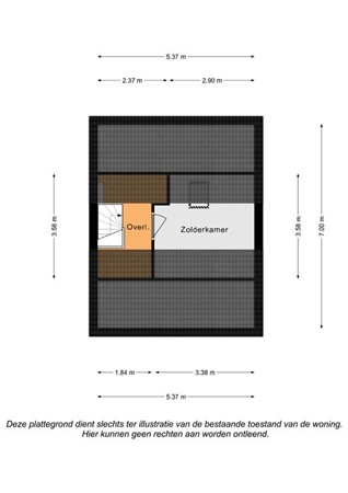 Floorplan - Hoebigerweg 59, 6287 AS Eys