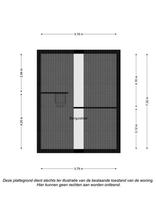 Floorplan - Oude Baan 12, 6286 BE Wittem