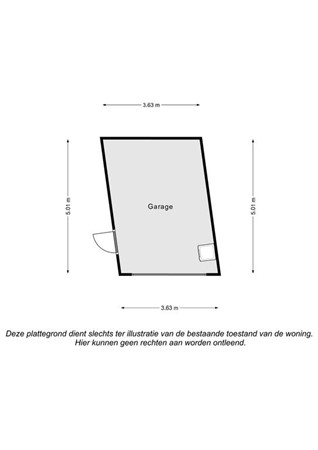 Floorplan - Prinses Christinastraat 32, 6271 CA Gulpen