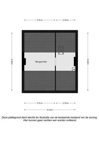 Floorplan - Prinses Christinastraat 32, 6271 CA Gulpen