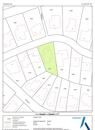 Floorplan - Aardaker 25, 6271 EK Gulpen