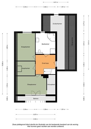Floorplan - Aardaker 25, 6271 EK Gulpen