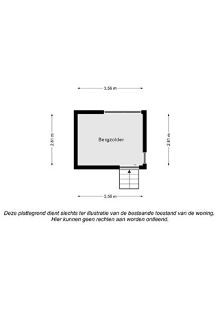 Floorplan - Minister Ruijsstraat 26, 6351 CK Bocholtz