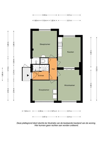 Floorplan - Jos Francotteweg 6-6A 6B, 6291 GP Vaals