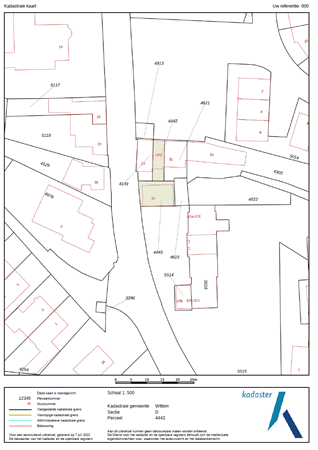 Floorplan - Wilhelminastraat 35, 6285 AT Epen