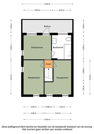 Floorplan - Wilhelminastraat 35, 6285 AT Epen