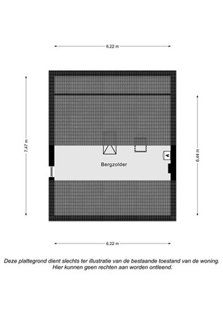 Floorplan - Wilhelminastraat 35, 6285 AT Epen