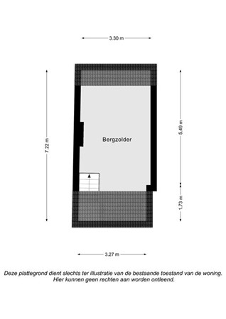 Floorplan - Wilhelminastraat 35, 6285 AT Epen