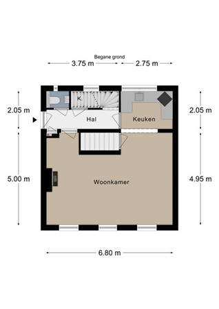 Floorplan - Kiebeukel 24, 6271 BJ Gulpen