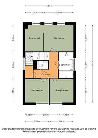 Floorplan - Spoorstraat 3, 6287 BN Eys