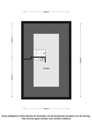 Floorplan - Spoorstraat 3, 6287 BN Eys