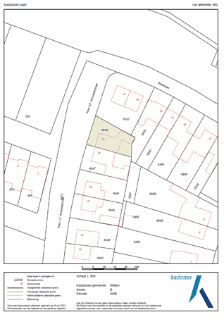 Floorplan - Pres J.F. Kennedystraat 20, 6286 BG Wittem