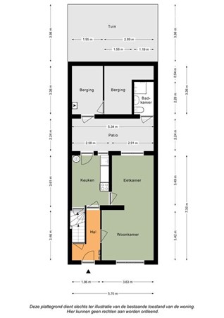 Floorplan - Hopschet 8, 6294 BL Vijlen