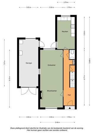 Floorplan - Mheerderweg 3, 6262 ND Banholt