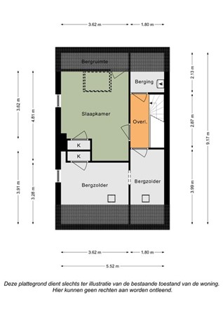 Floorplan - Mheerderweg 3, 6262 ND Banholt