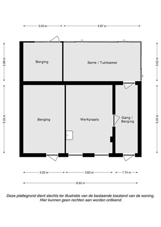 Floorplan - Mheerderweg 3, 6262 ND Banholt