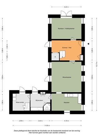 Floorplan - Wittemerweg 8A, 6287 AB Eys
