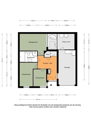 Floorplan - Groenzandweg 22, 6291 VG Vaals