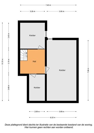 Floorplan - Burckstraat 8, 6285 BA Epen