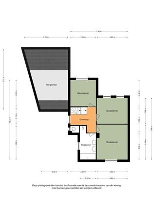 Floorplan - Burckstraat 8, 6285 BA Epen
