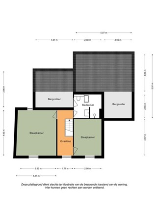 Floorplan - Wilhelminastraat 28, 6285 AV Epen