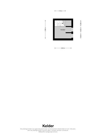Floorplan - Patersweg 13, 6431 GC Hoensbroek
