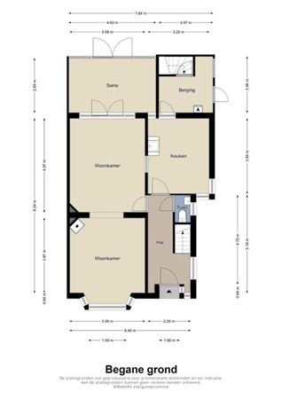 Floorplan - Patersweg 13, 6431 GC Hoensbroek