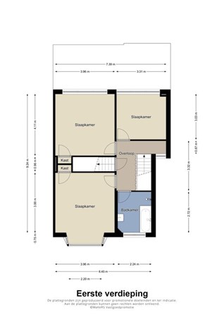 Floorplan - Patersweg 13, 6431 GC Hoensbroek