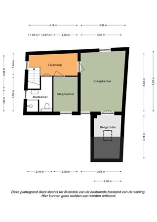 Floorplan - Vossenstraat 24, 6286 BX Wittem