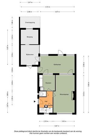 Floorplan - Antoon Coolenstraat 7, 6321 BS Wijlre