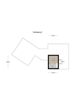 Floorplan - Kapelaan Houbenstraat 24, 6285 AB Epen