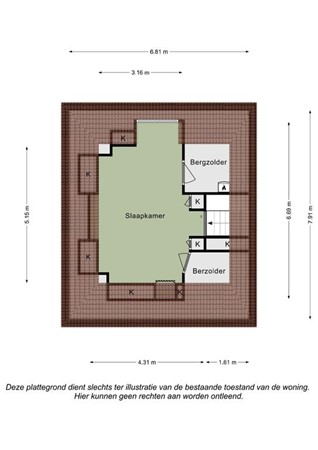 Floorplan - Ringweg 33, 6271 AJ Gulpen