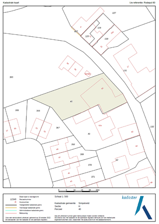 Floorplan - Rodeput 60, 6369 SR Simpelveld