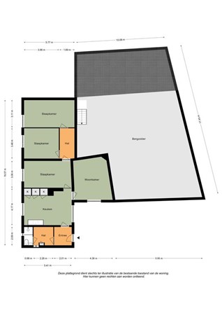 Floorplan - Rodeput 60, 6369 SR Simpelveld
