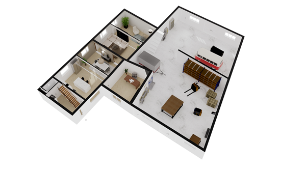 Floorplan - Rodeput 60, 6369 SR Simpelveld